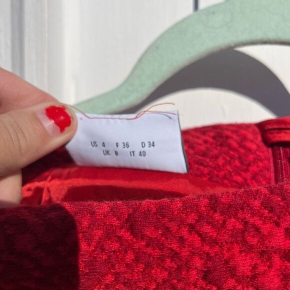 Akris Punto Cotton Knit Skirt - Picture 3 of 8